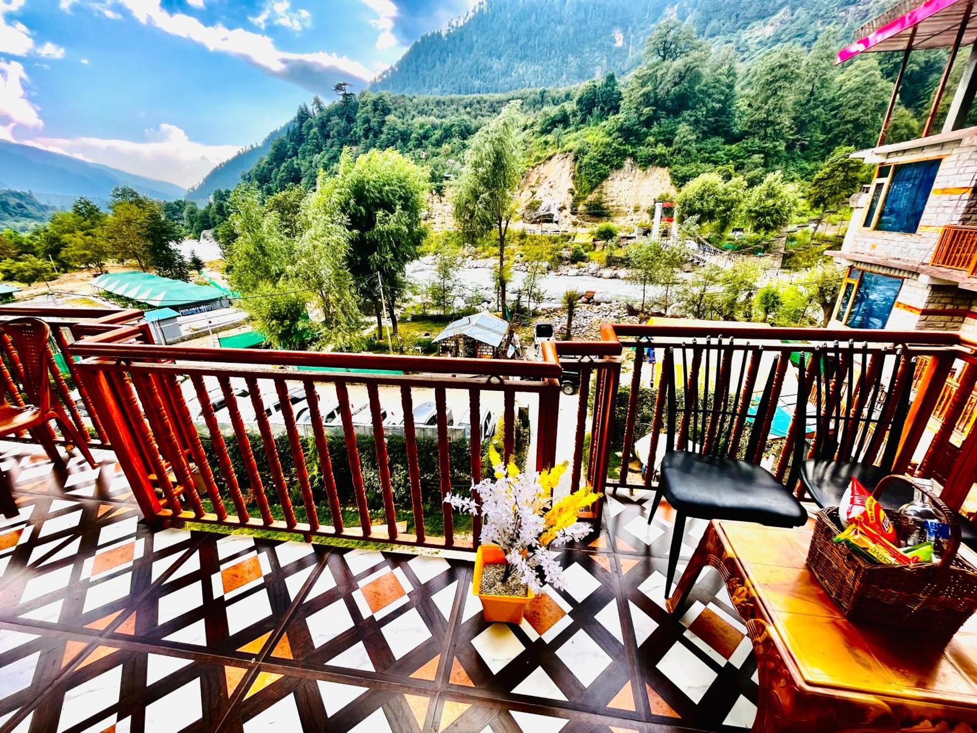 Himalayan Riverside Resort, Manali Exterior foto